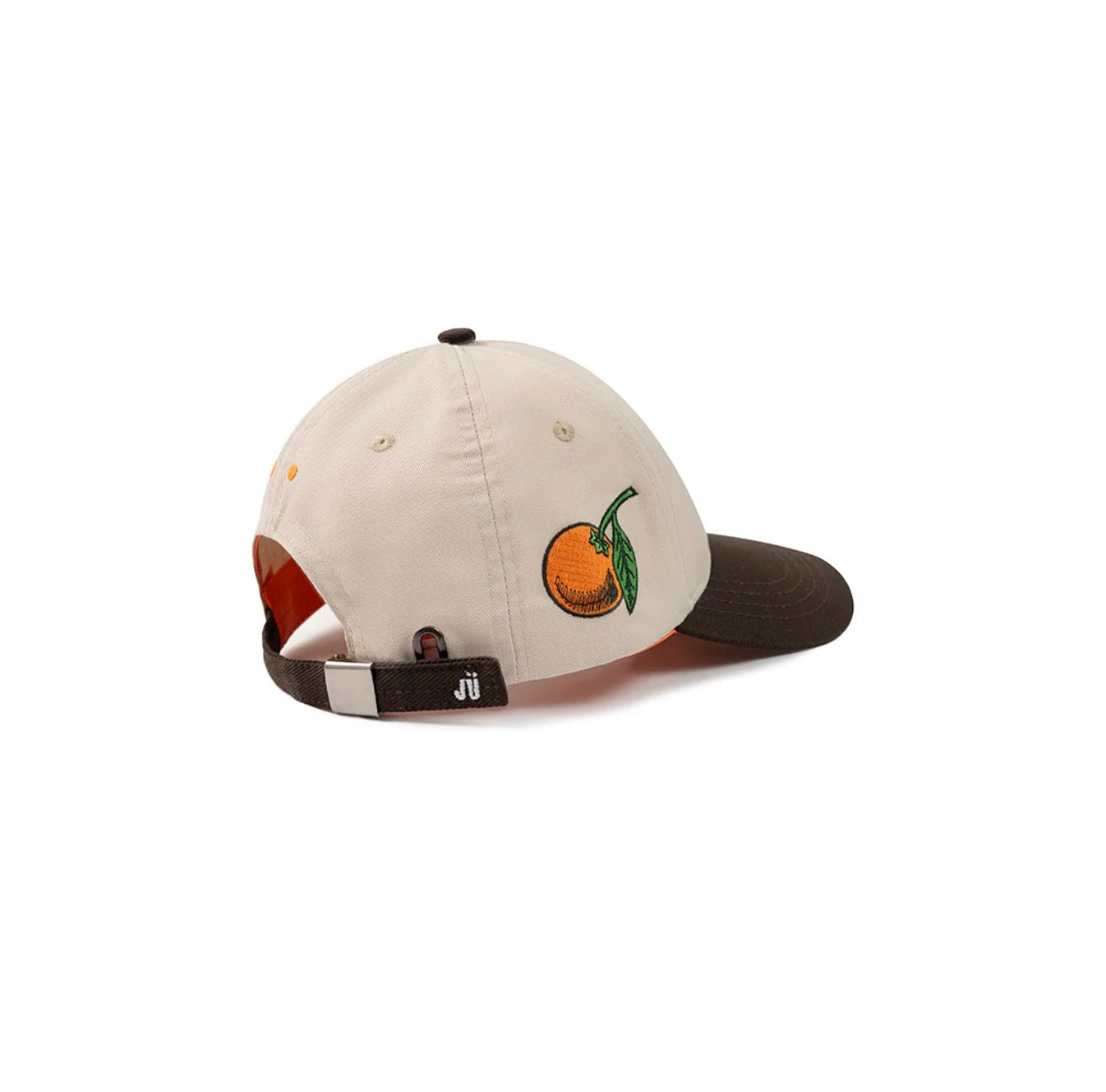 GORRA JUDIZ DRILL NARANJAS BEIGE X CAFE