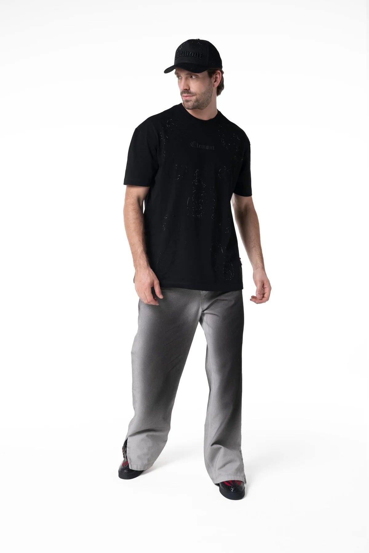 CAMISETA CLEMONT RILASCIO BLACK