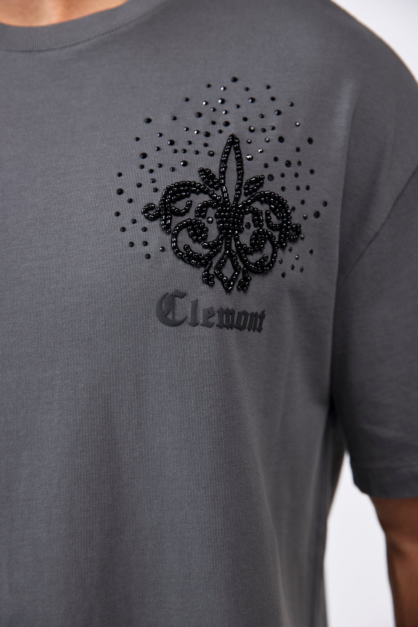 CAMISETA CLEMONT TELESMA GRIS OSCURO