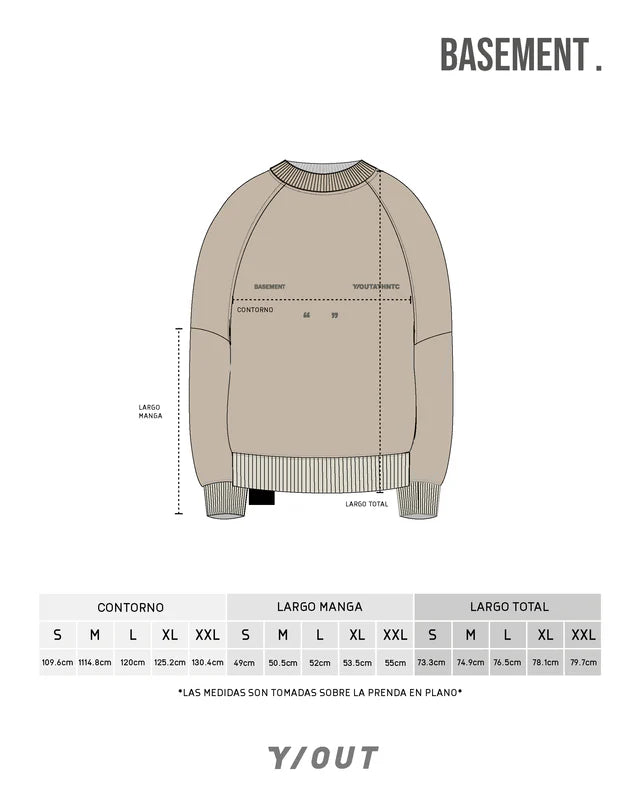 BUZO Y/OUT ADVISORY SWEATSHIRT