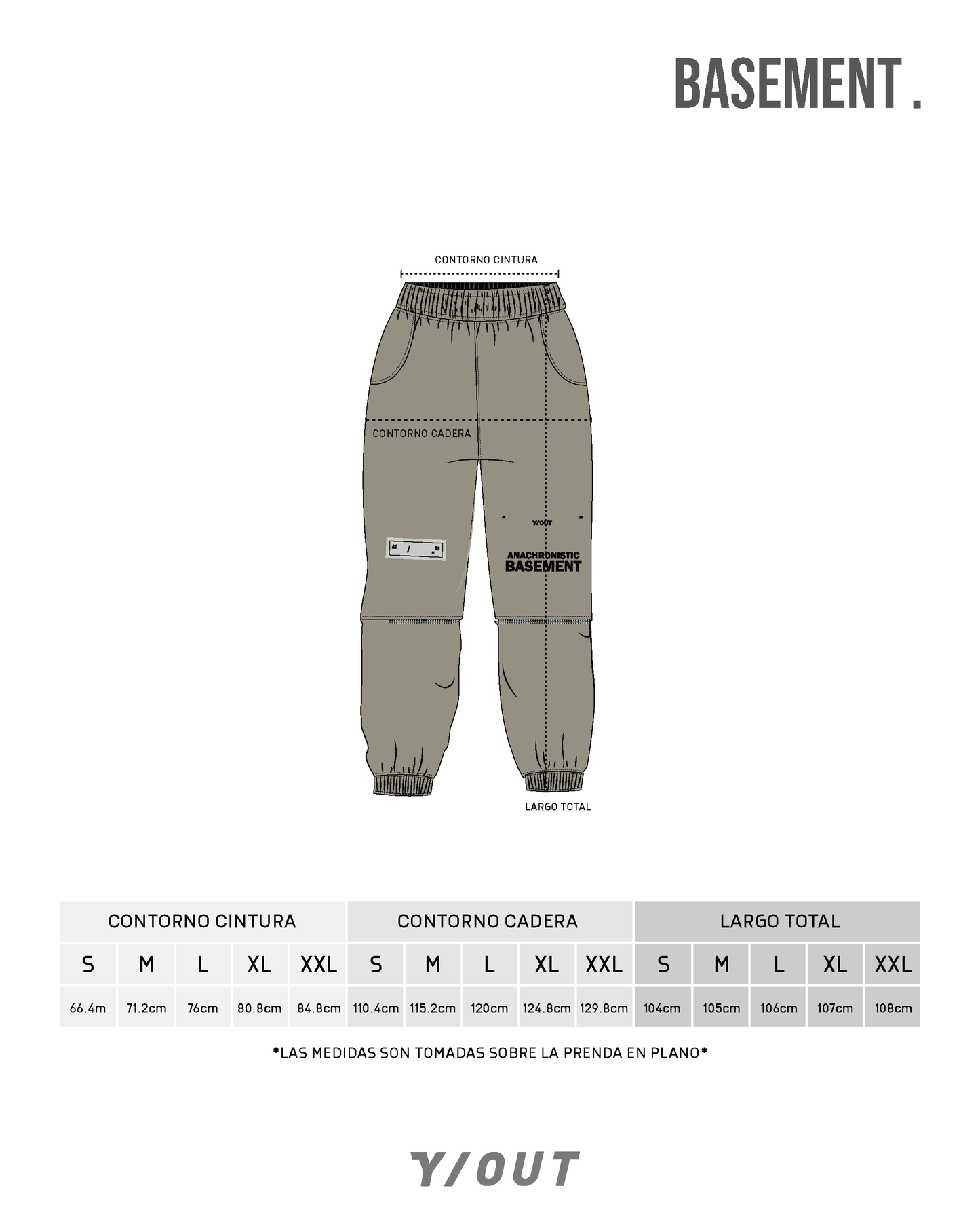 JOGGER Y/OUT DEMO JOGGER