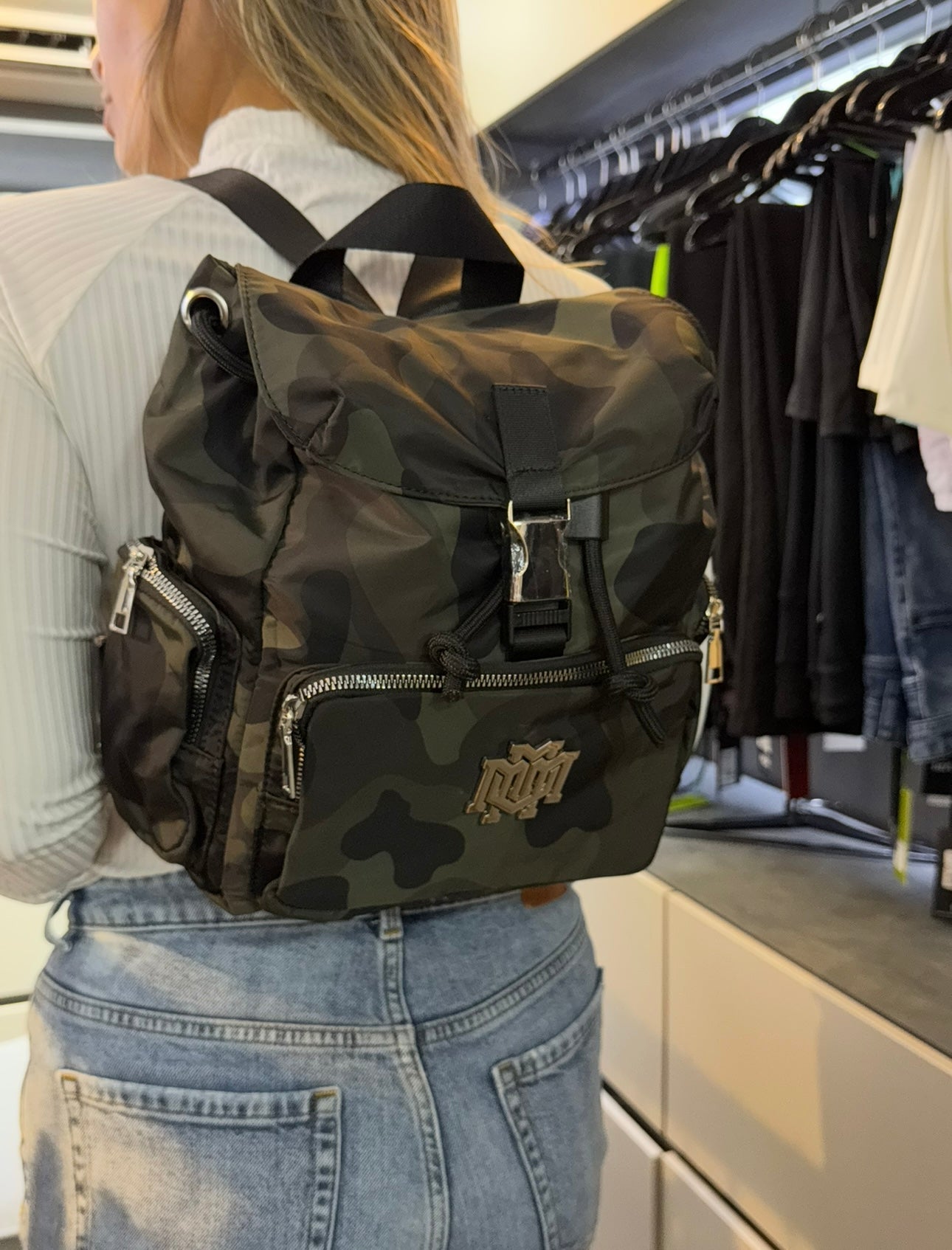 BOLSO MECLIER NYLON CAMUFLADO PEQUEÑO
