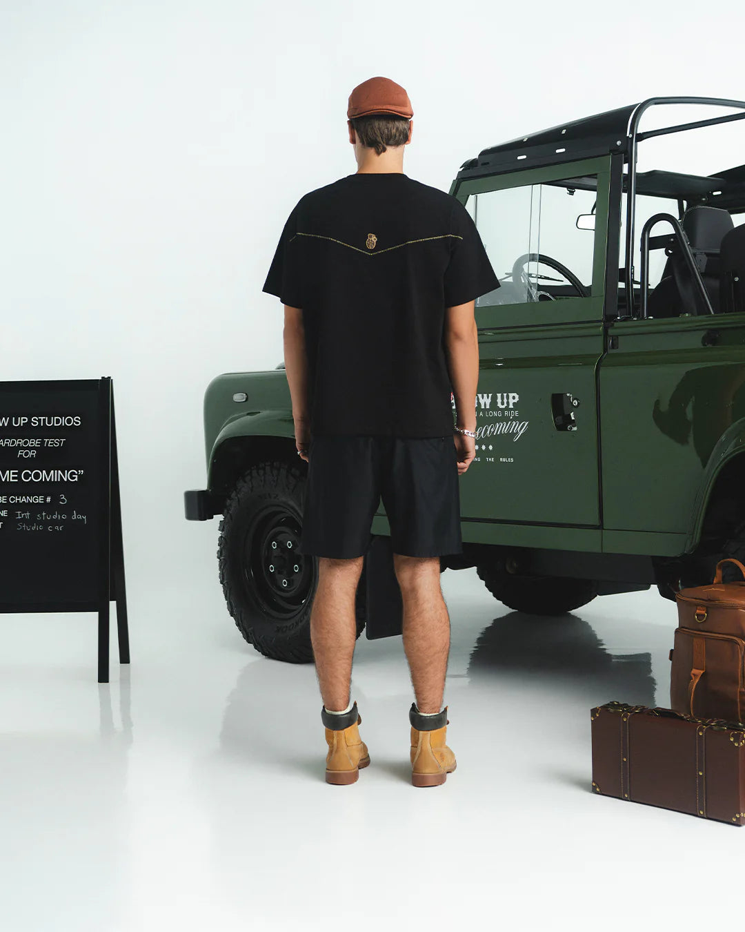 CAMISETA BLOW UP LASSO REGULAR FIT BLACK