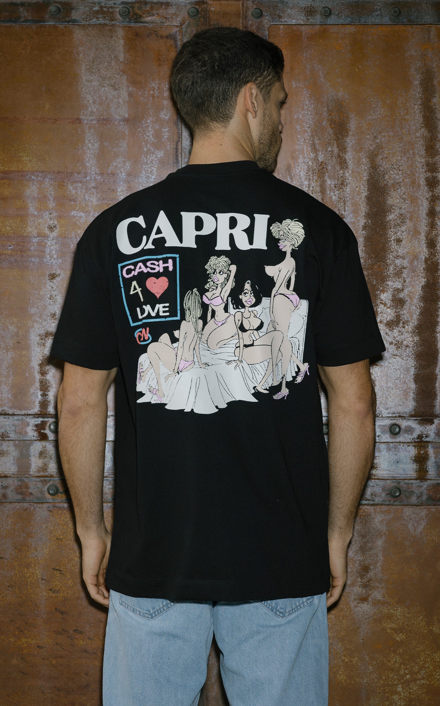 CAMISETA GRUPPO CAPRI CASH FOUR LOVE