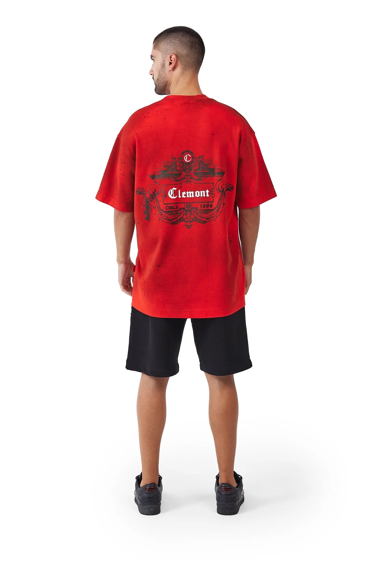 CAMISETA CLEMONT OVERSIZED DISORDINE ROJO