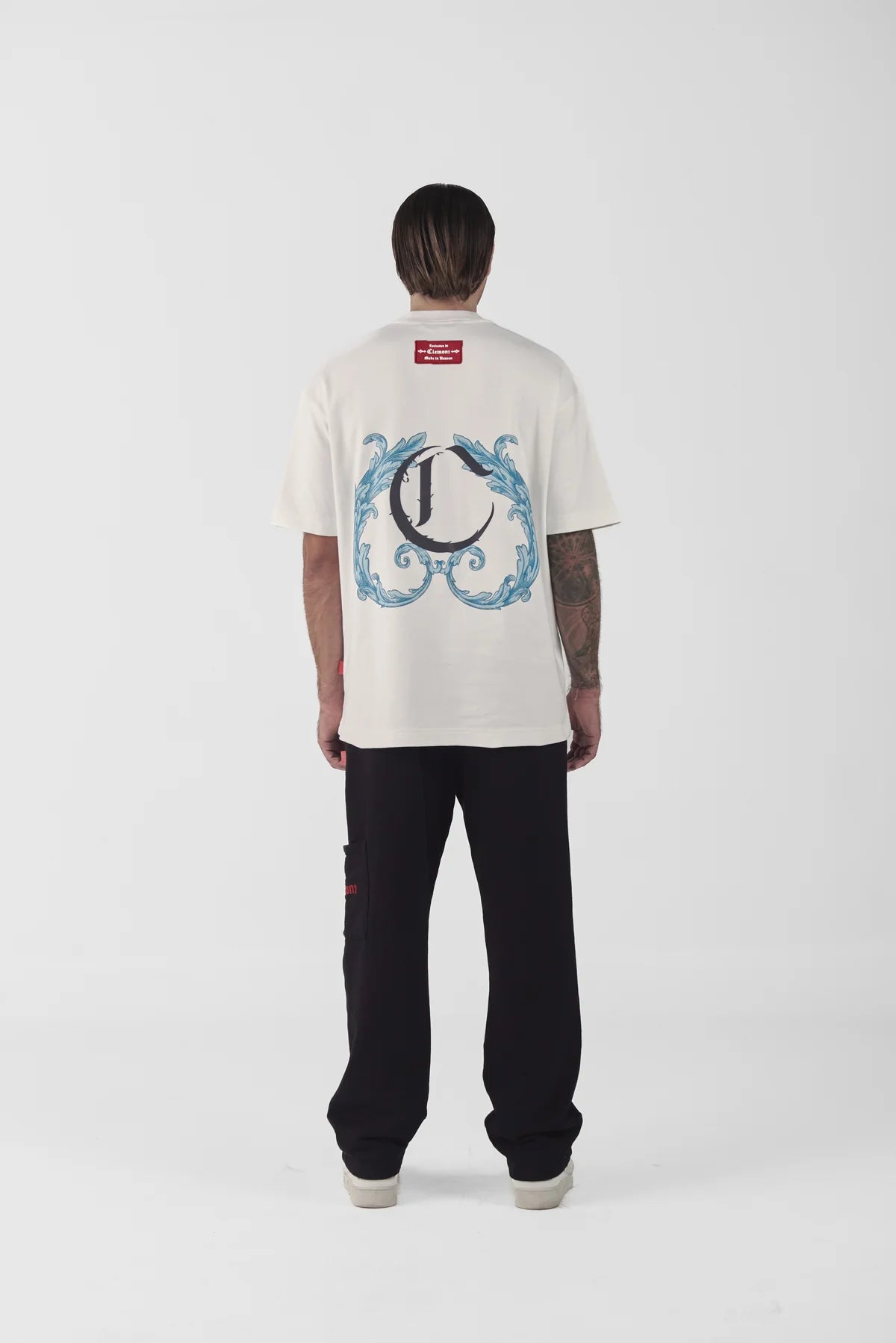 CAMISETA CLEMONT OVERSIZED VIRTU CREMA