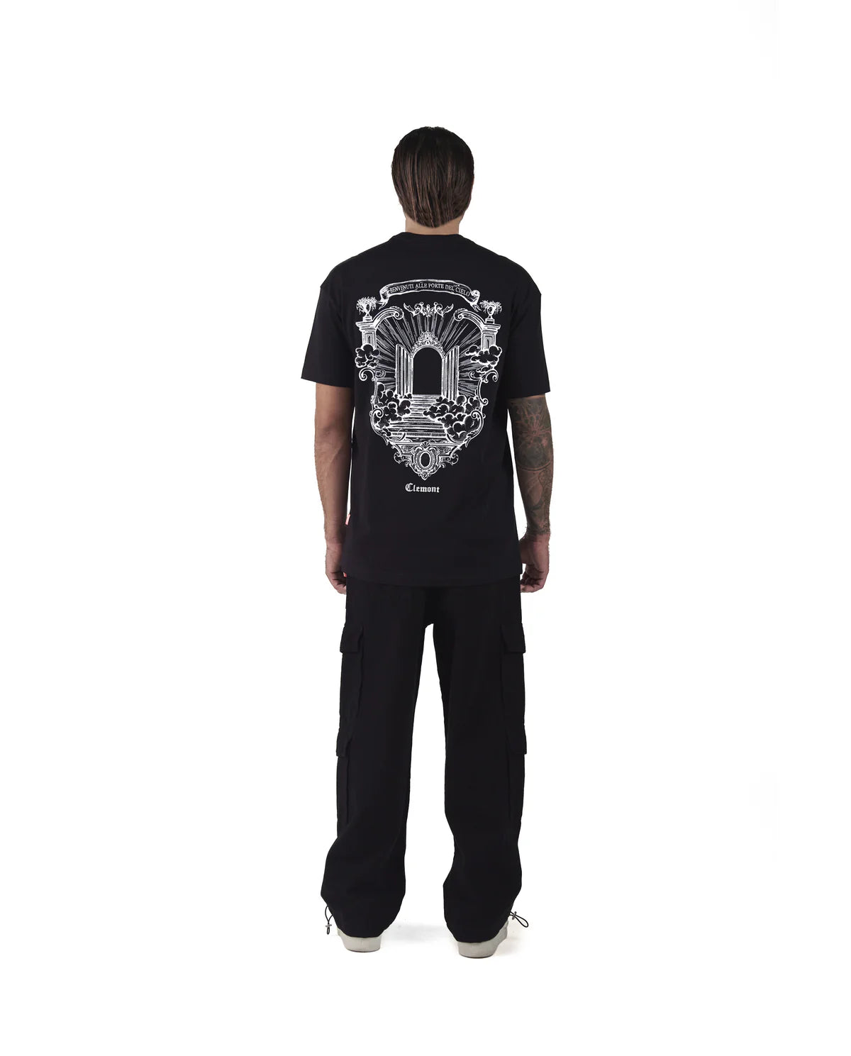 CAMISETA CLEMONT VANGELO NEGRO