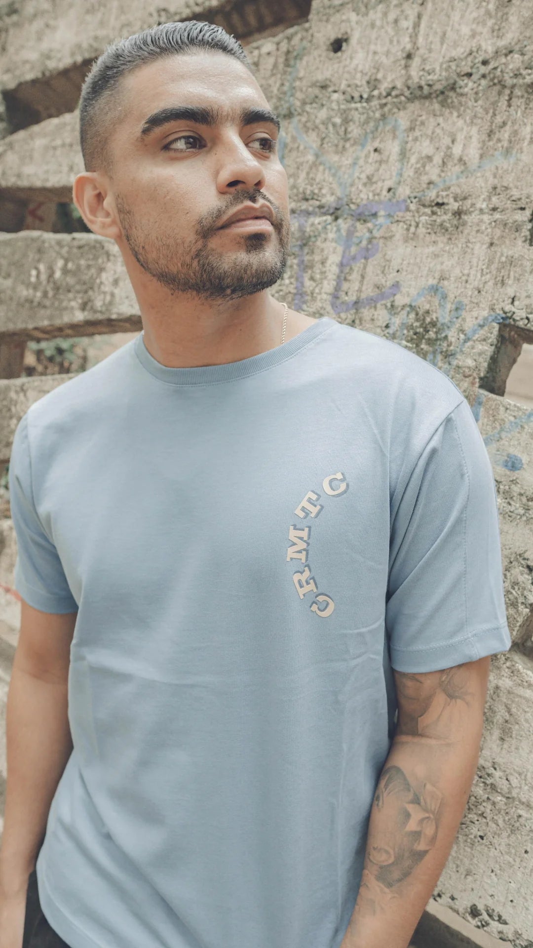 CAMISETA CROMATIC CRMTC AZUL