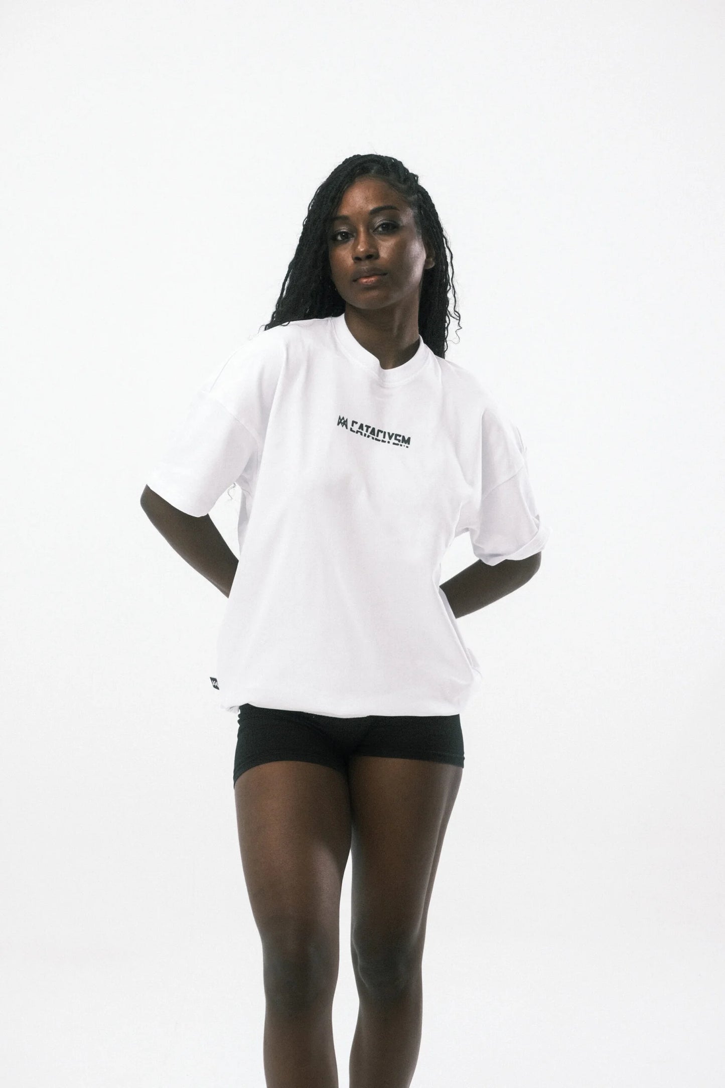 CAMISETA MAGNA OVERSIZE CATACLYS BLANCO