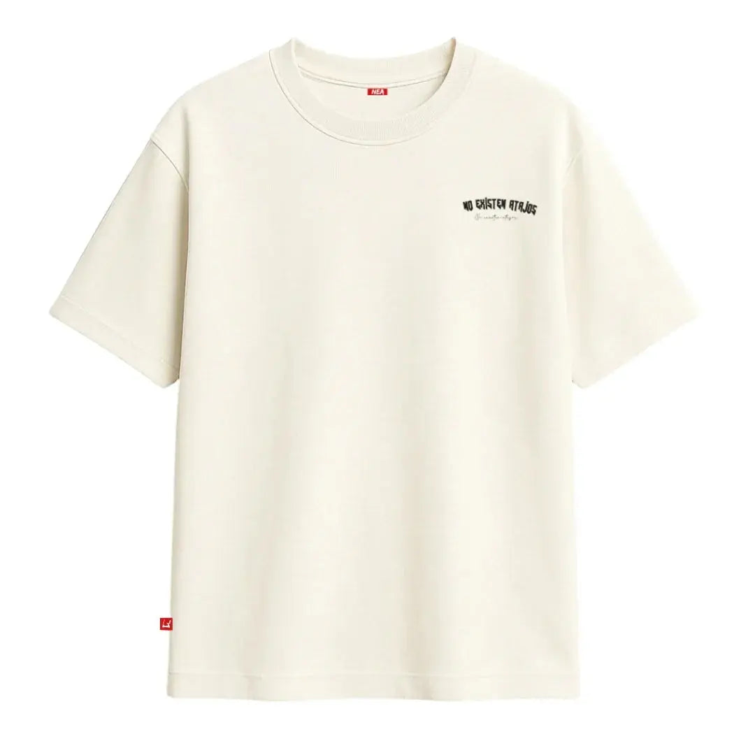 CAMISETA NEA OVERSIZE HOOD MARFIL