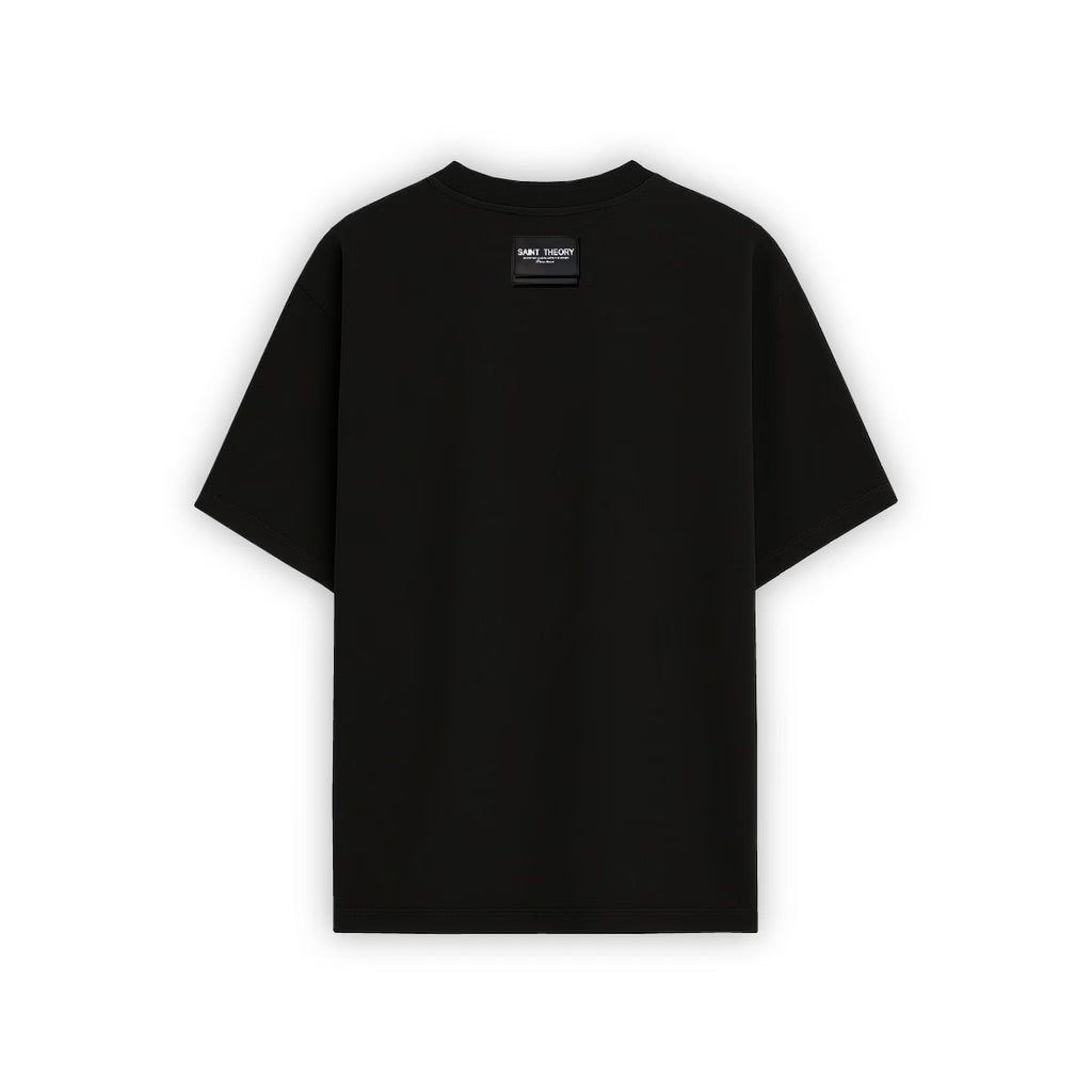 CAMISETA OVERSIZED SAINT THEORY PIGEON KLOUD NEGRA