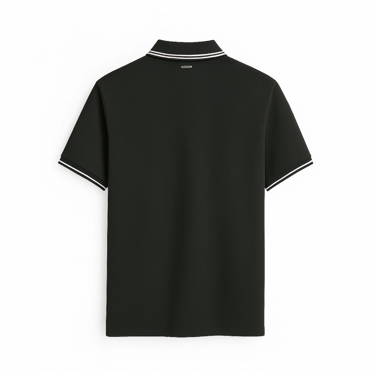 CAMISETA TIPO POLO MECLIER BASIC GRIS OSCURO