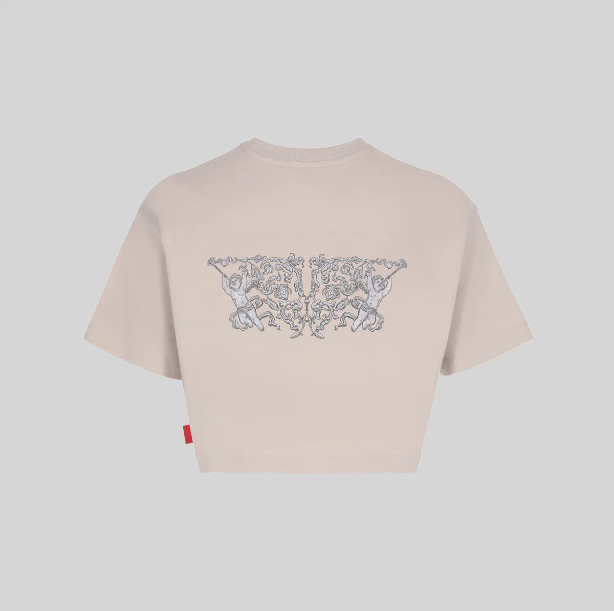 CROPTOP CLEMONT OVERSIZED ILLUMINAZIONE SILVER