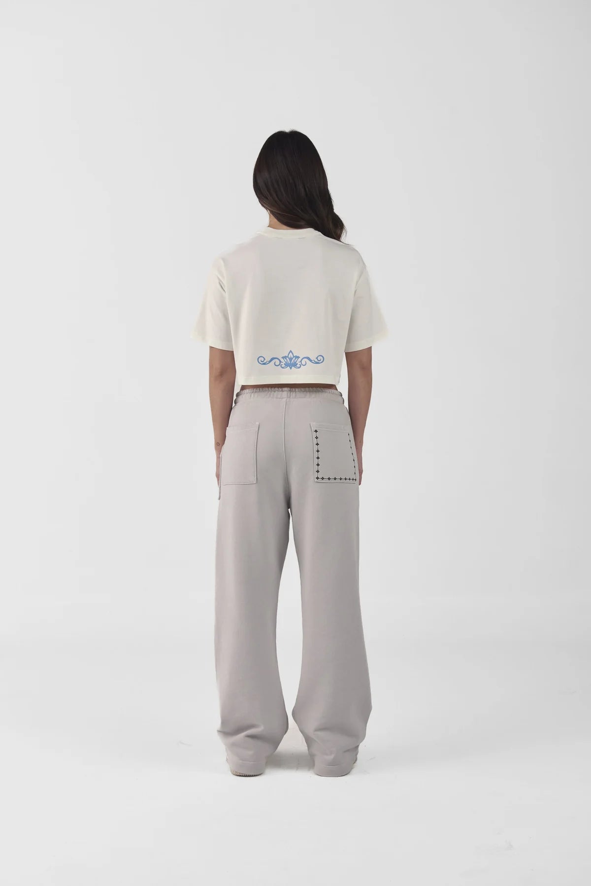 CROP TOP CLEMONT OVERSIZED SACRALITA CREMA