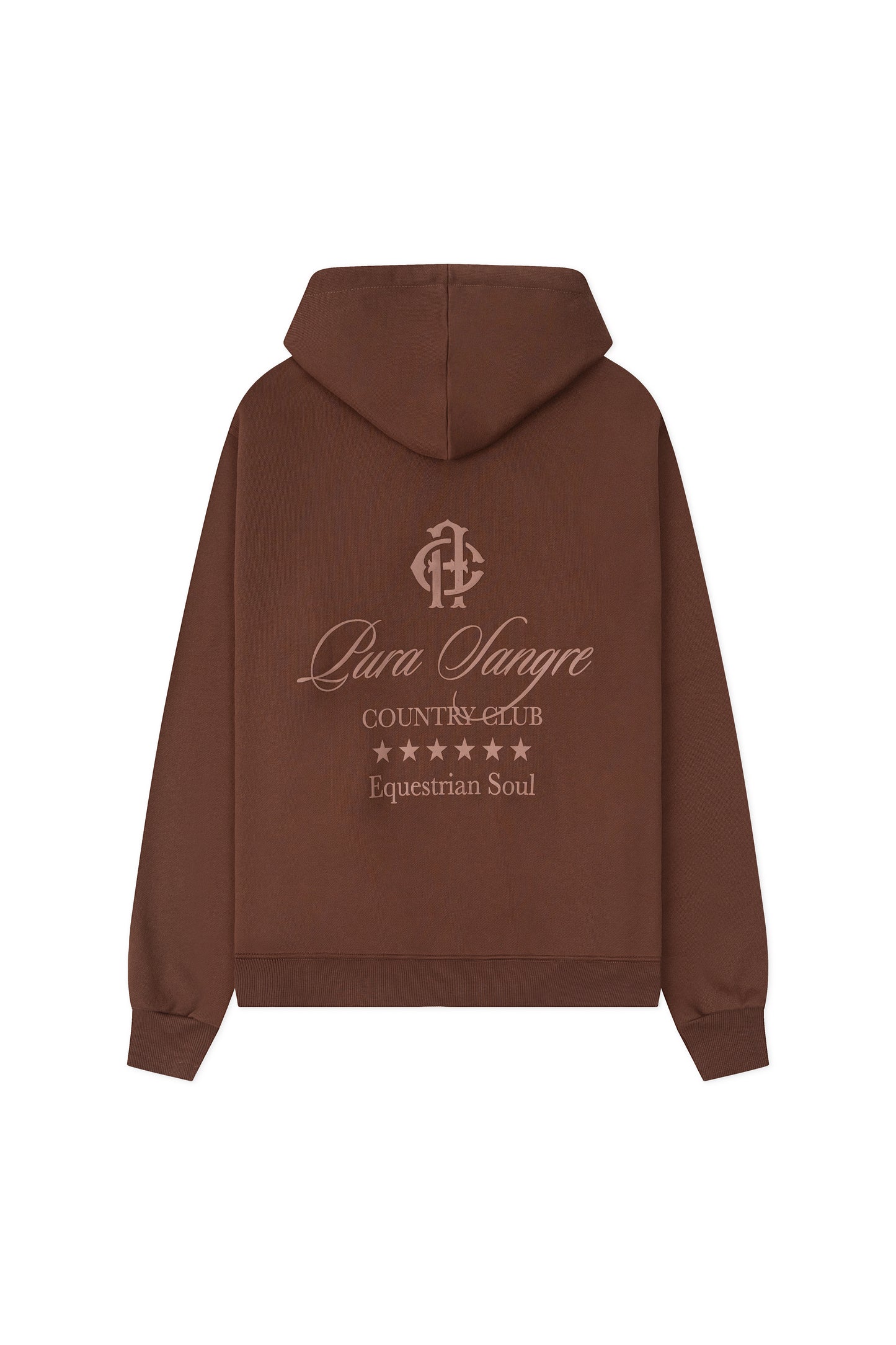HOODIE CAPI PURA SANGRE CAFE