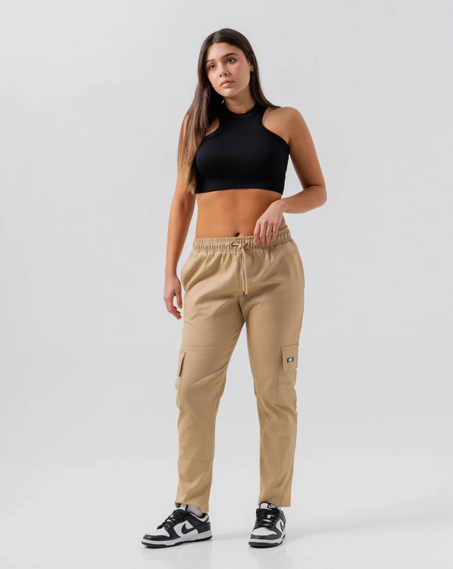 JOGGER CARGO FIST RECKLESS KAKI