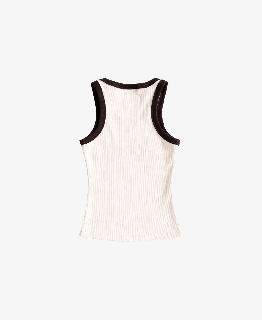 TANK TOP NO HIDE IVORY EMBOSSED