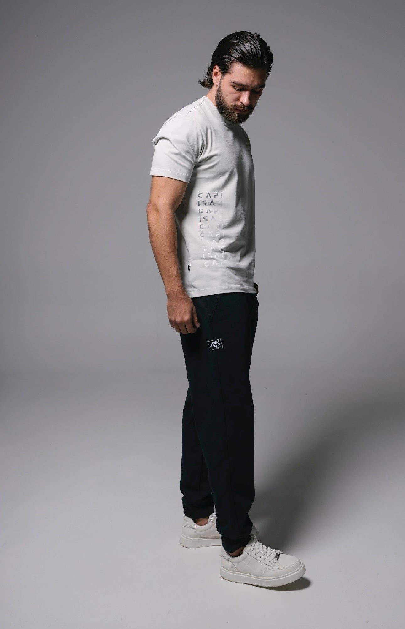 CAMISETA CAPI DEGRADED GRIS