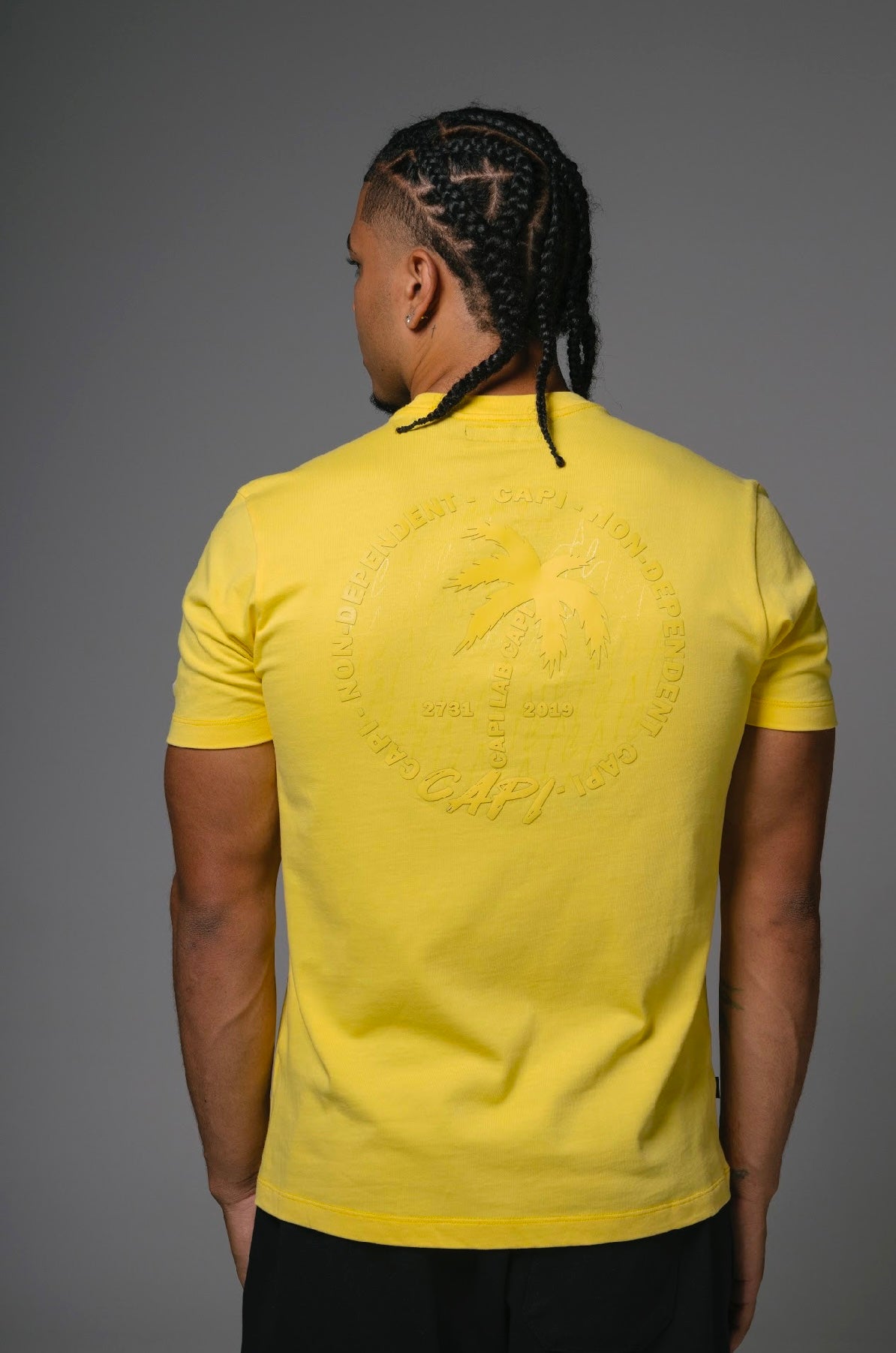 CAMISETA CAPI PALM YELLOW