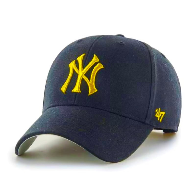 GORRA 47 BRAND MVP NEW YORK AZUL OSCURO DORADO