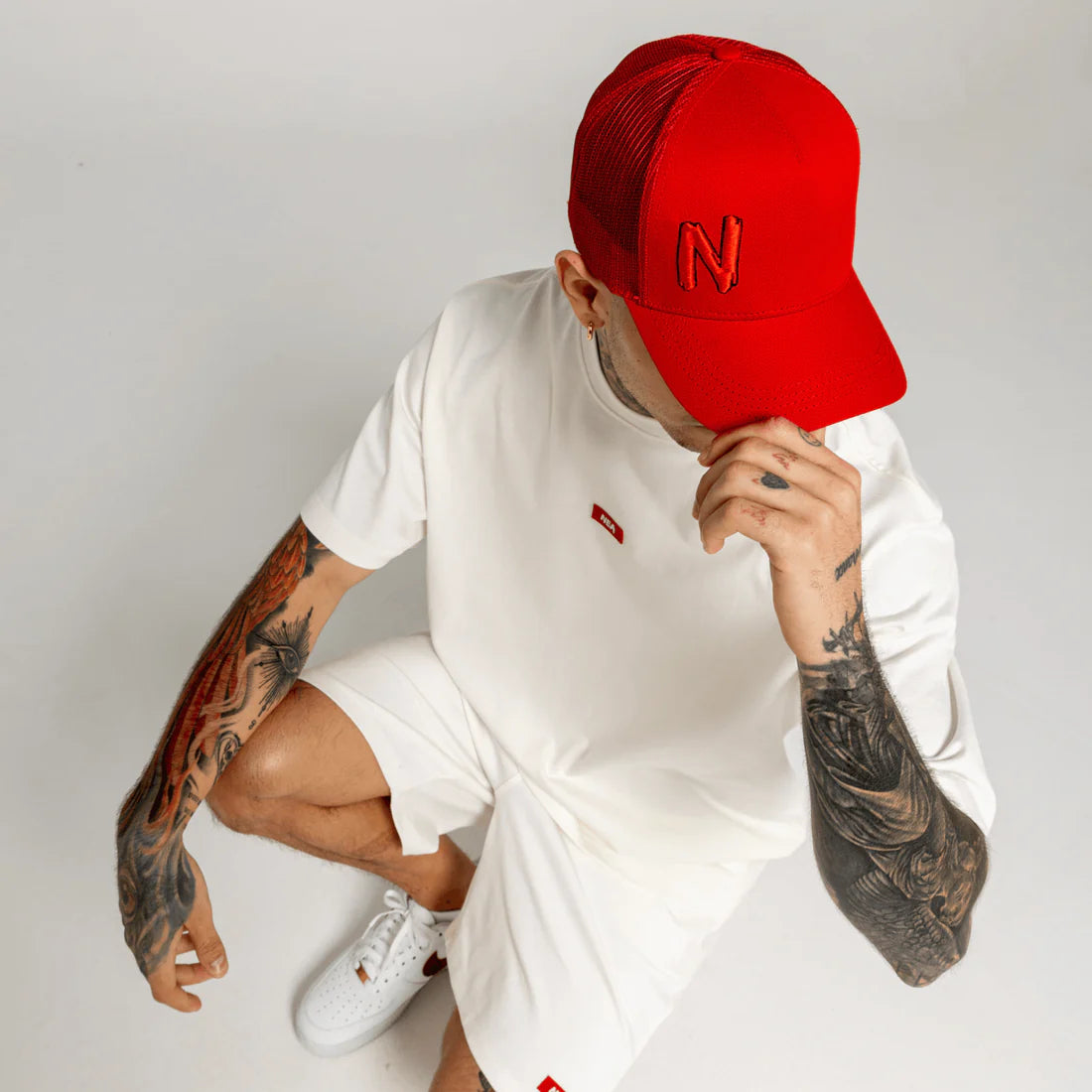 GORRA NEA WARRIOR ROJA