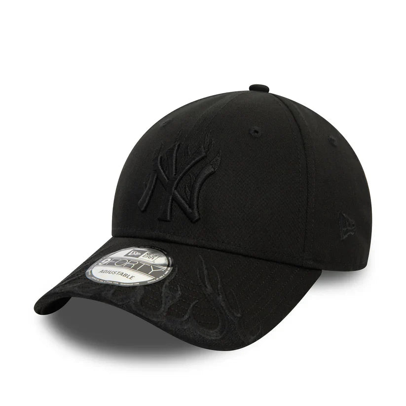 GORRA NEW ERA MLB FLAME 9FORTY BLACK