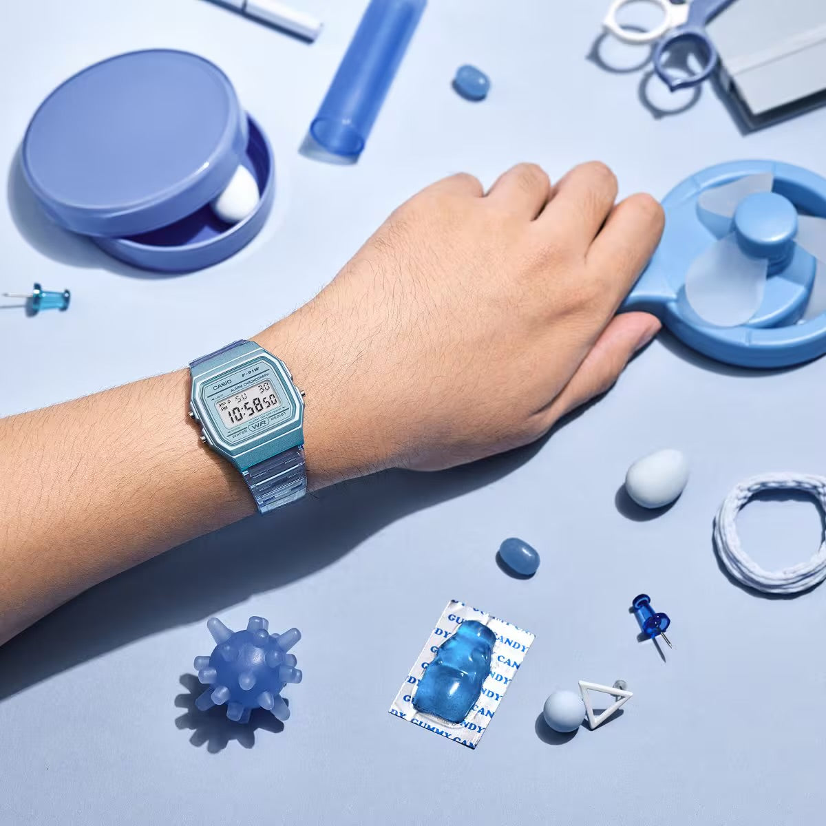 RELOJ CASIO F-91WS-2DF