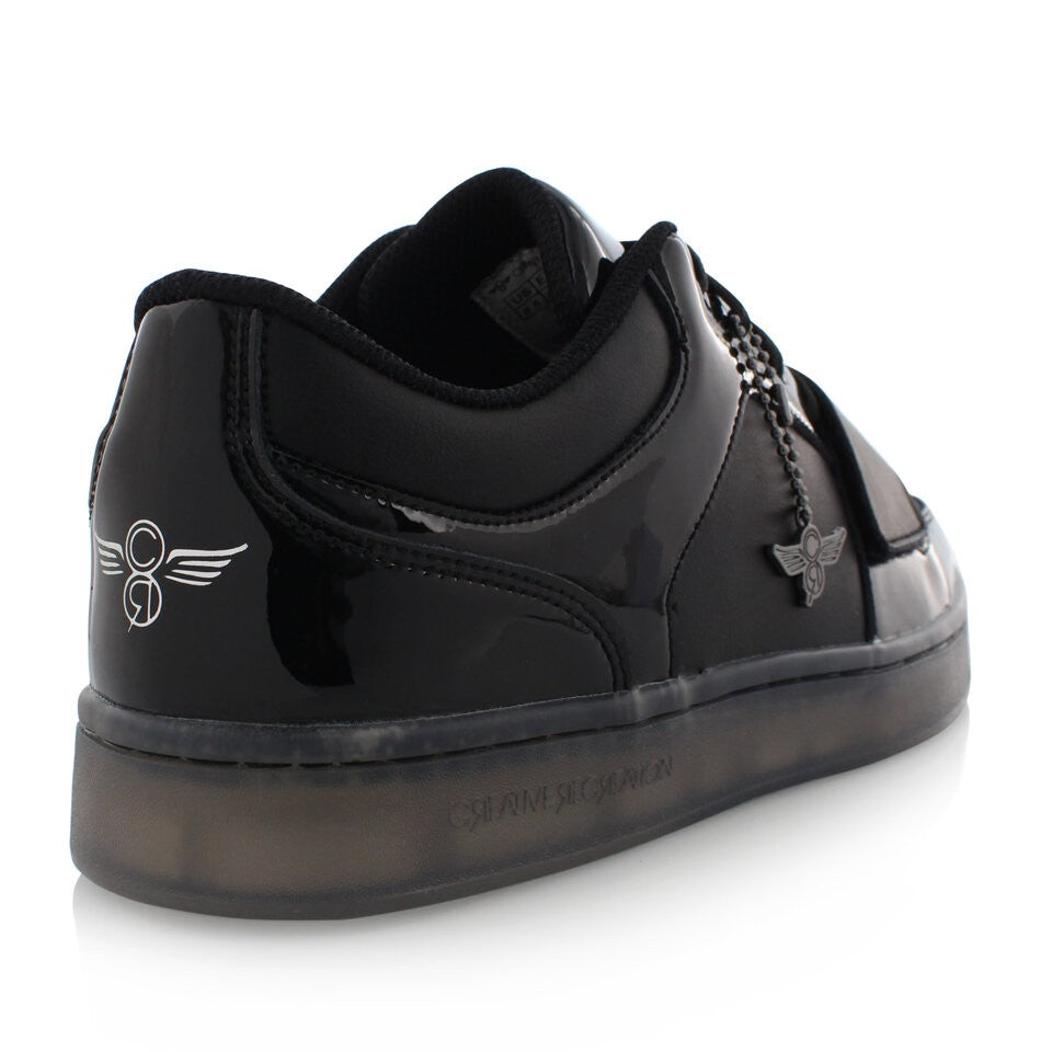 TENIS CREATIVE CESARIO LOW NEGRO CHAROL