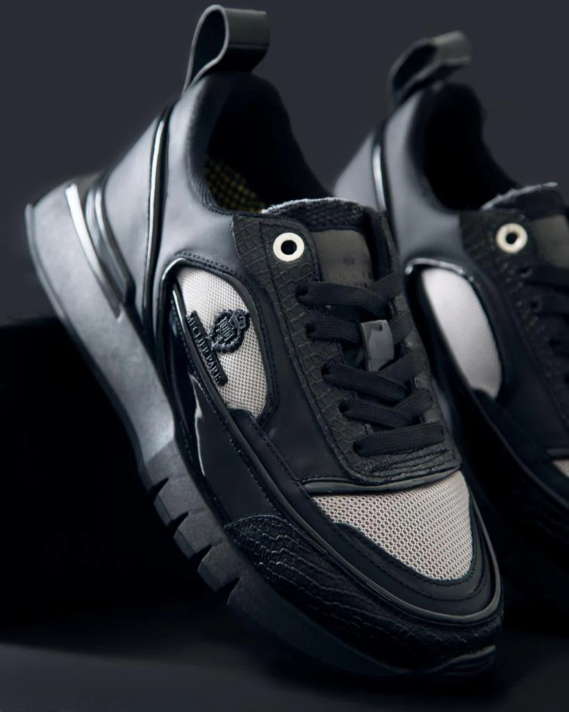 TENIS MECLIER TITANIUM NEGRO GRIS