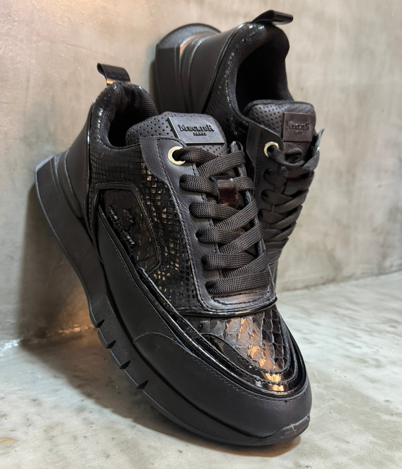 TENIS MECLIER TITANIUM NEGRO MAMBA