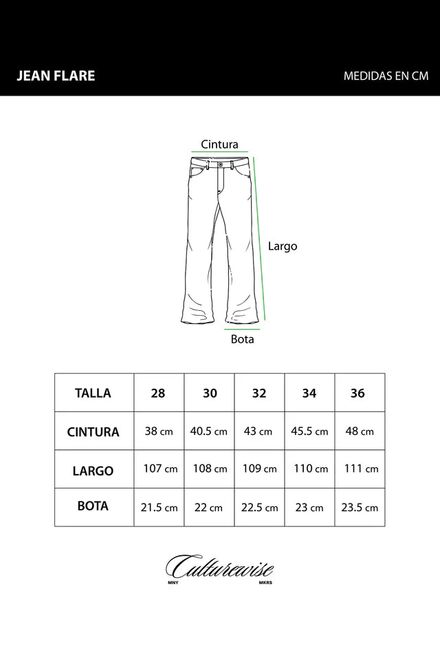 JEAN MONEY MAKERS FLARE IVORY