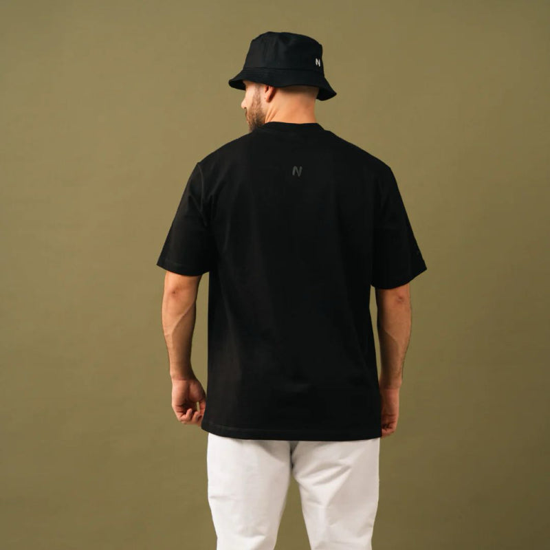 CAMISETA NEA OVERSIZE BENJAMINS NEGRA