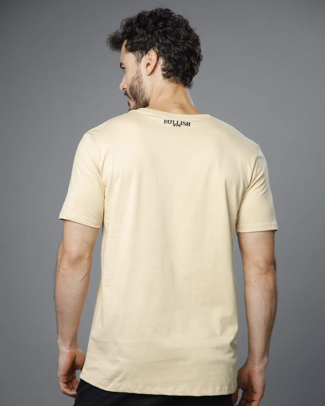 CAMISETA BULLISH HYPE NEBRAZKA BEIGE