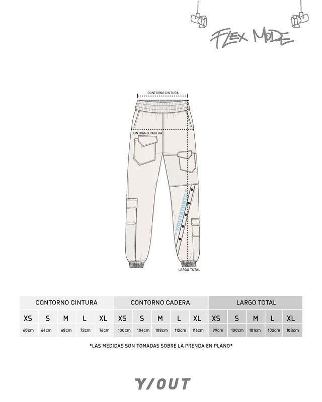 SUDADERA Y/OUT MIXED PANTS