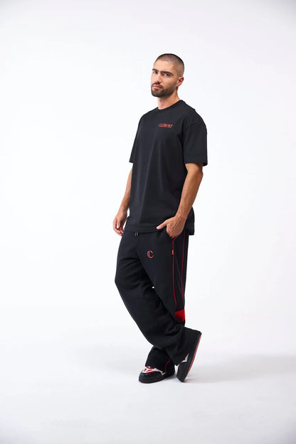 CAMISETA CLEMONT OMISSIONE NEGRO