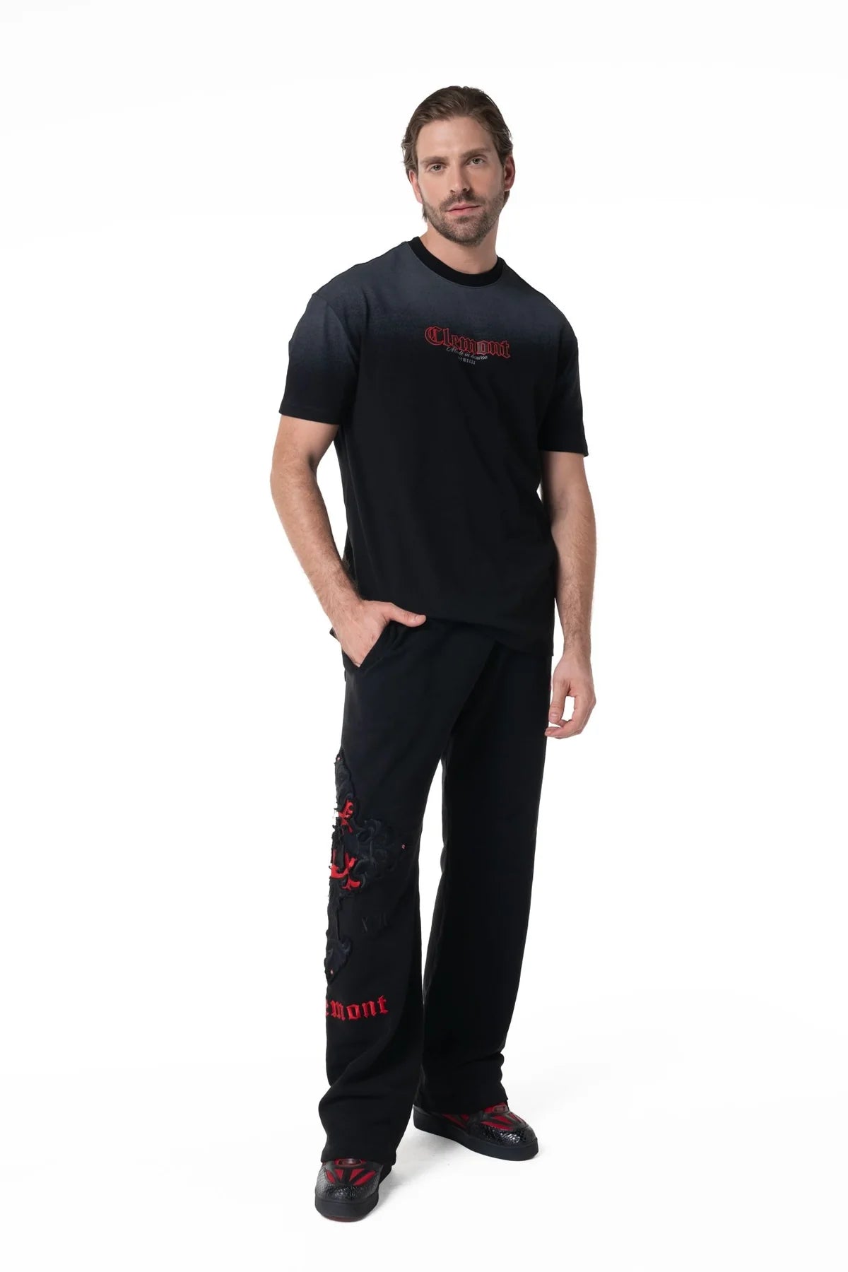 CAMISETA CLEMONT VELARIO BLACK