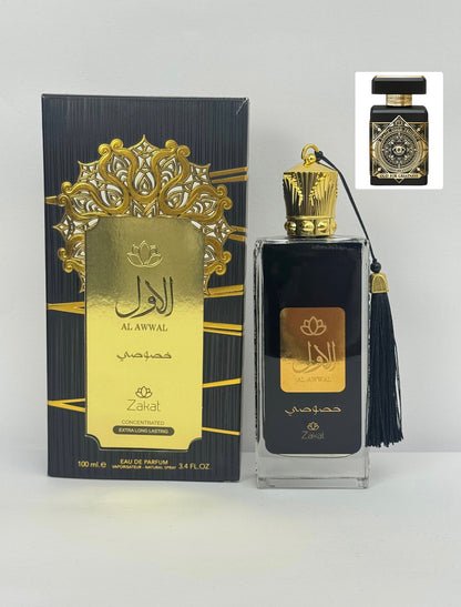 PERFUME ZAKAT AL AWWAL KHUSUSI BLACK GOLD 3,4 OZ UNISEX