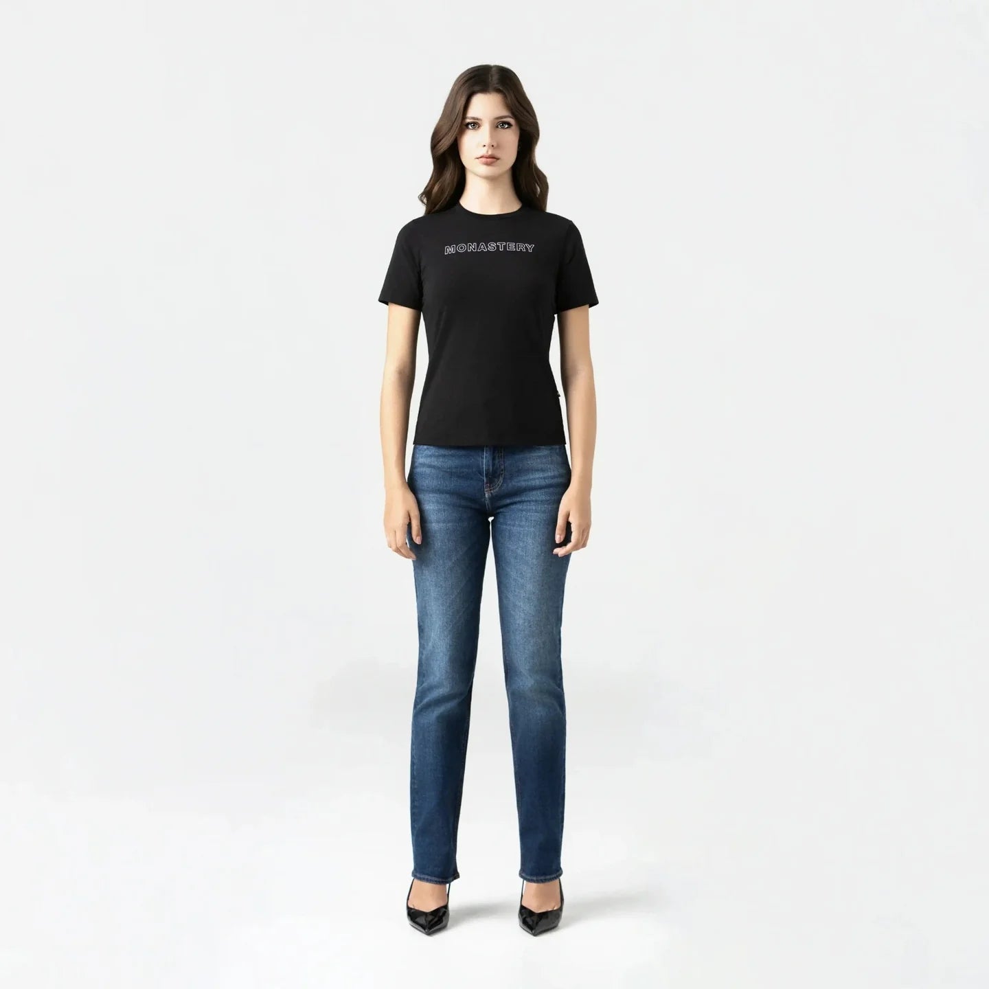 CAMISETA MONASTERY MAEL WOMEN BLACK