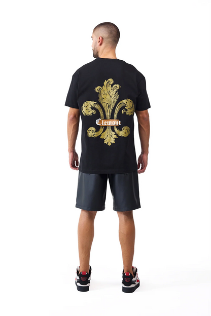 CAMISETA CLEMONT SOSPIRO NEGRO