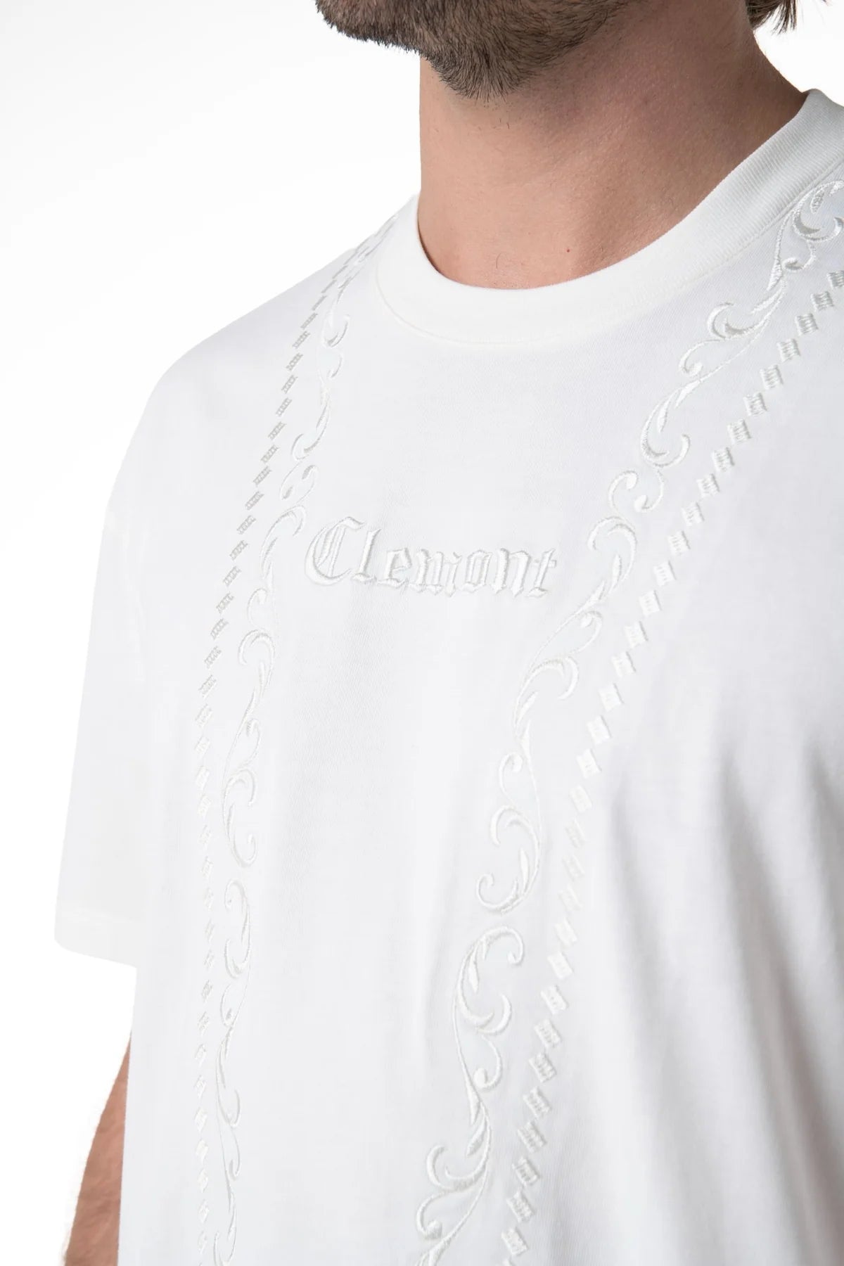 CAMISETA CLEMONT DISSOLVENZA CREAM