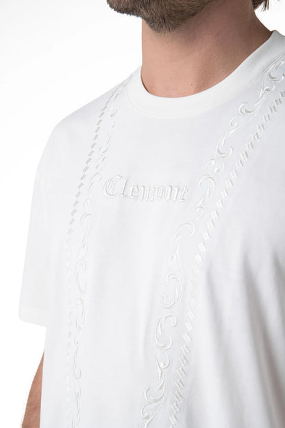 CAMISETA CLEMONT DISSOLVENZA CREAM