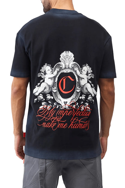 CAMISETA CLEMONT INTAGLIO NEGRO