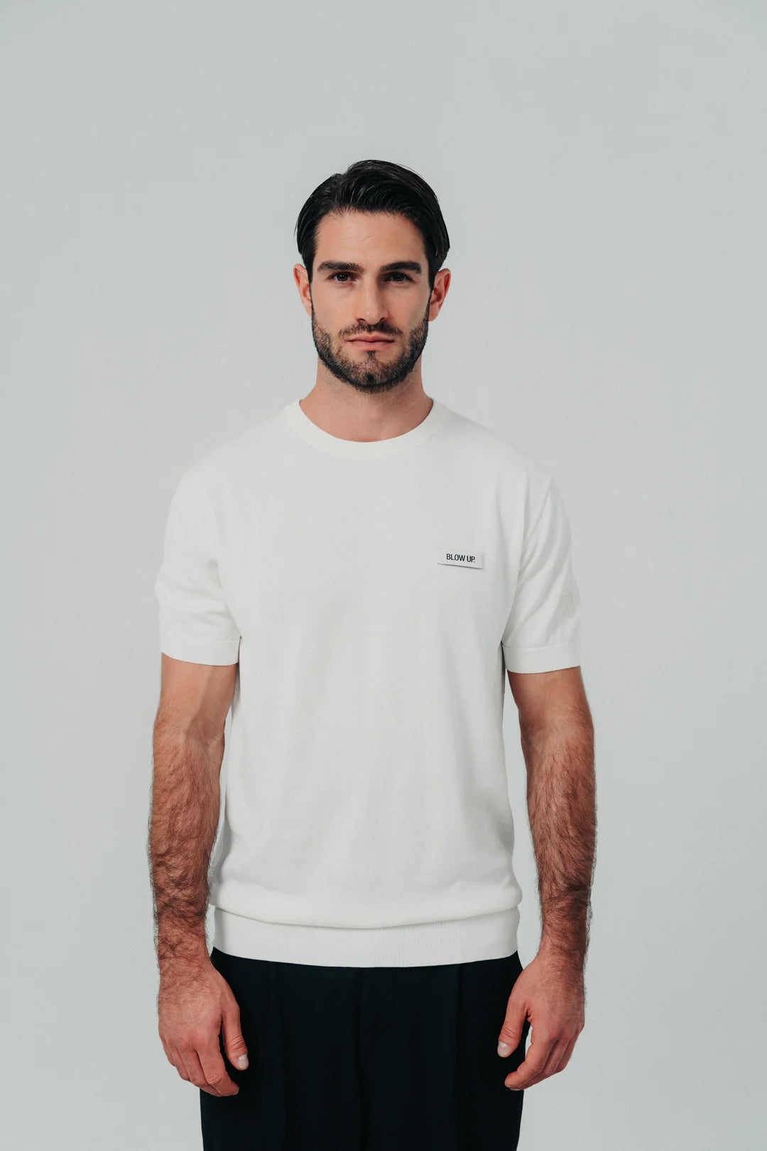 CAMISETA BLOW UP IVORY KNITTED CT1-1010