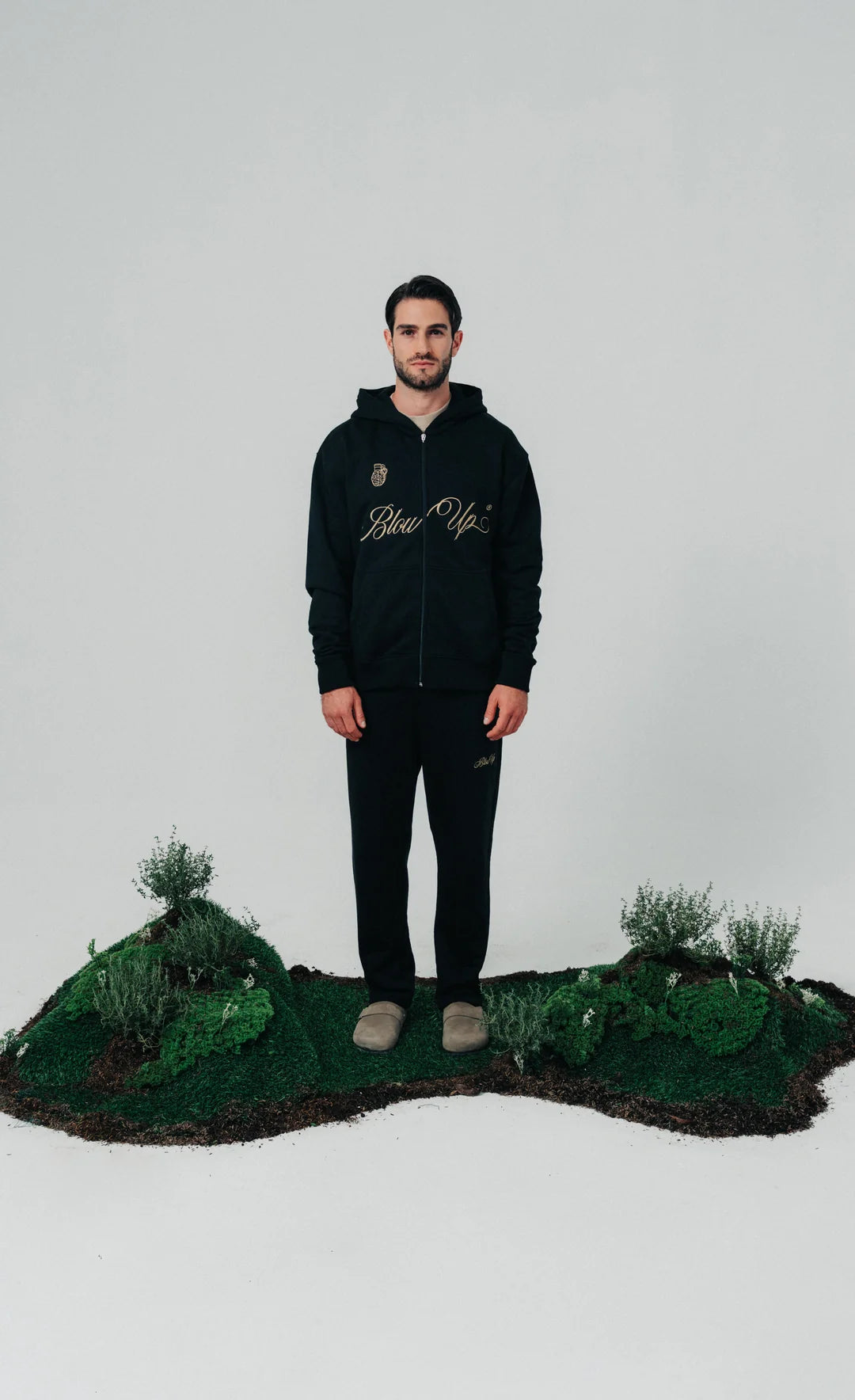 JOGGER BLOW UP BLACK JOGGER SD45-1100