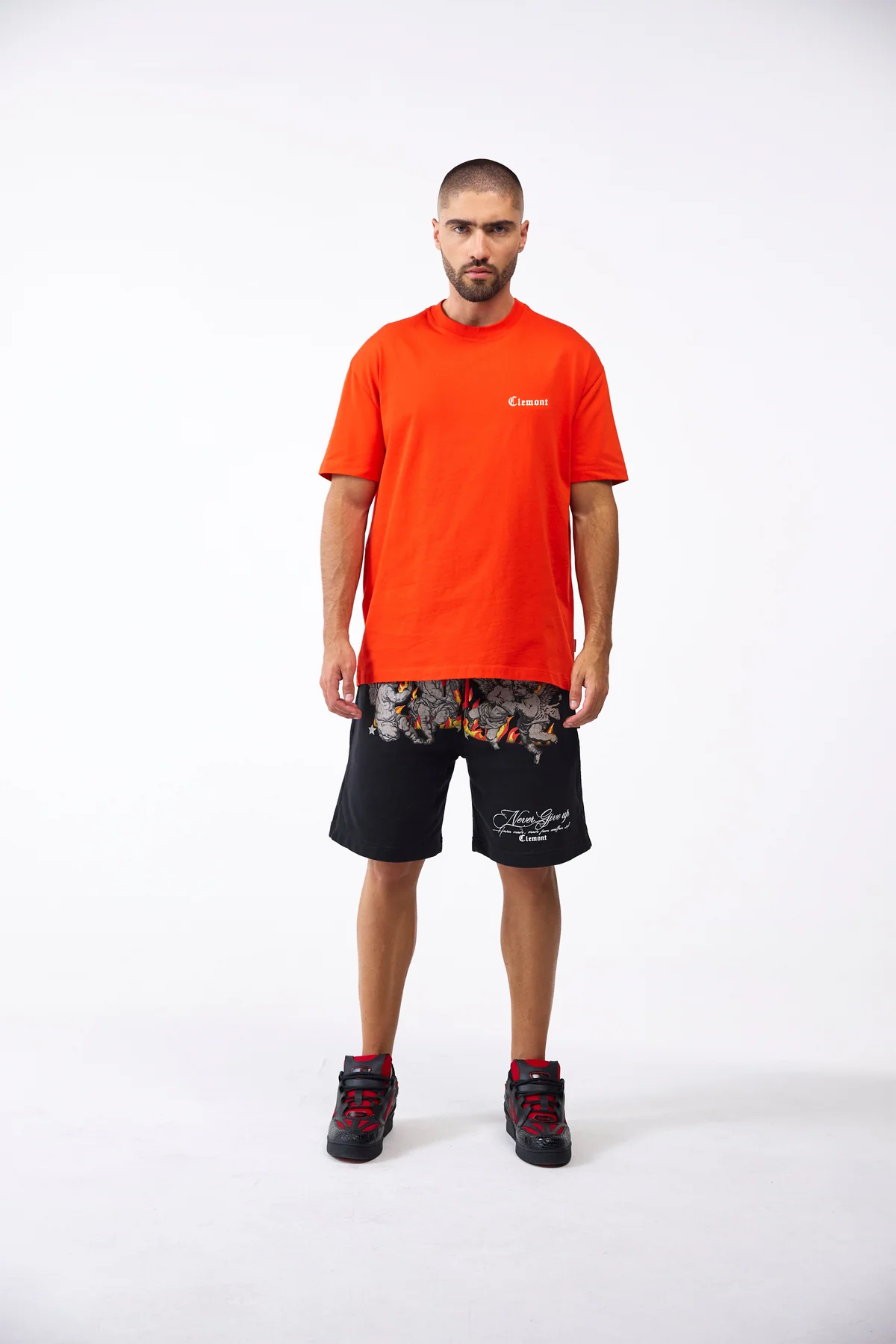 CAMISETA CLEMONT GRAFFIO ROJO