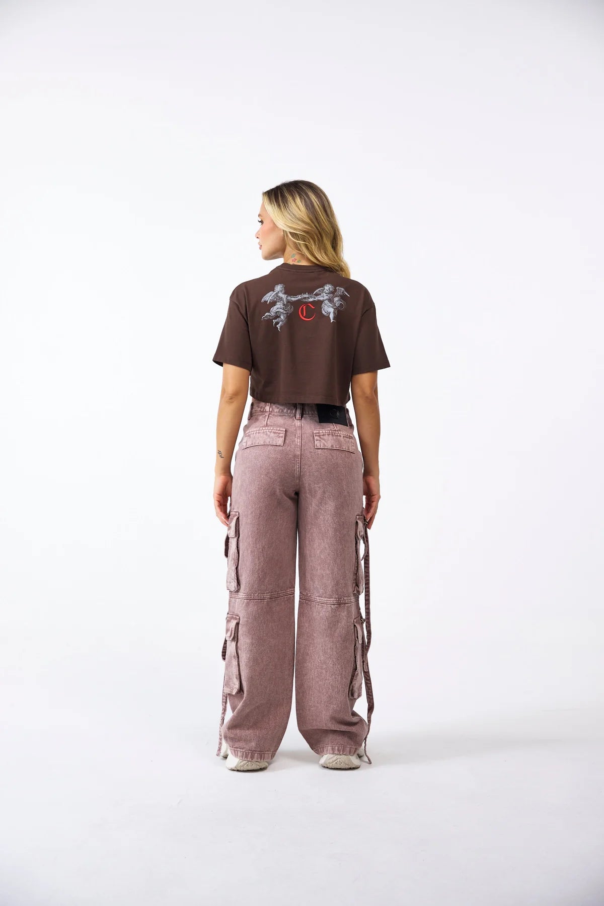 CROP TOP CLEMONT OVERSIZED OROLOGIO MOCCA