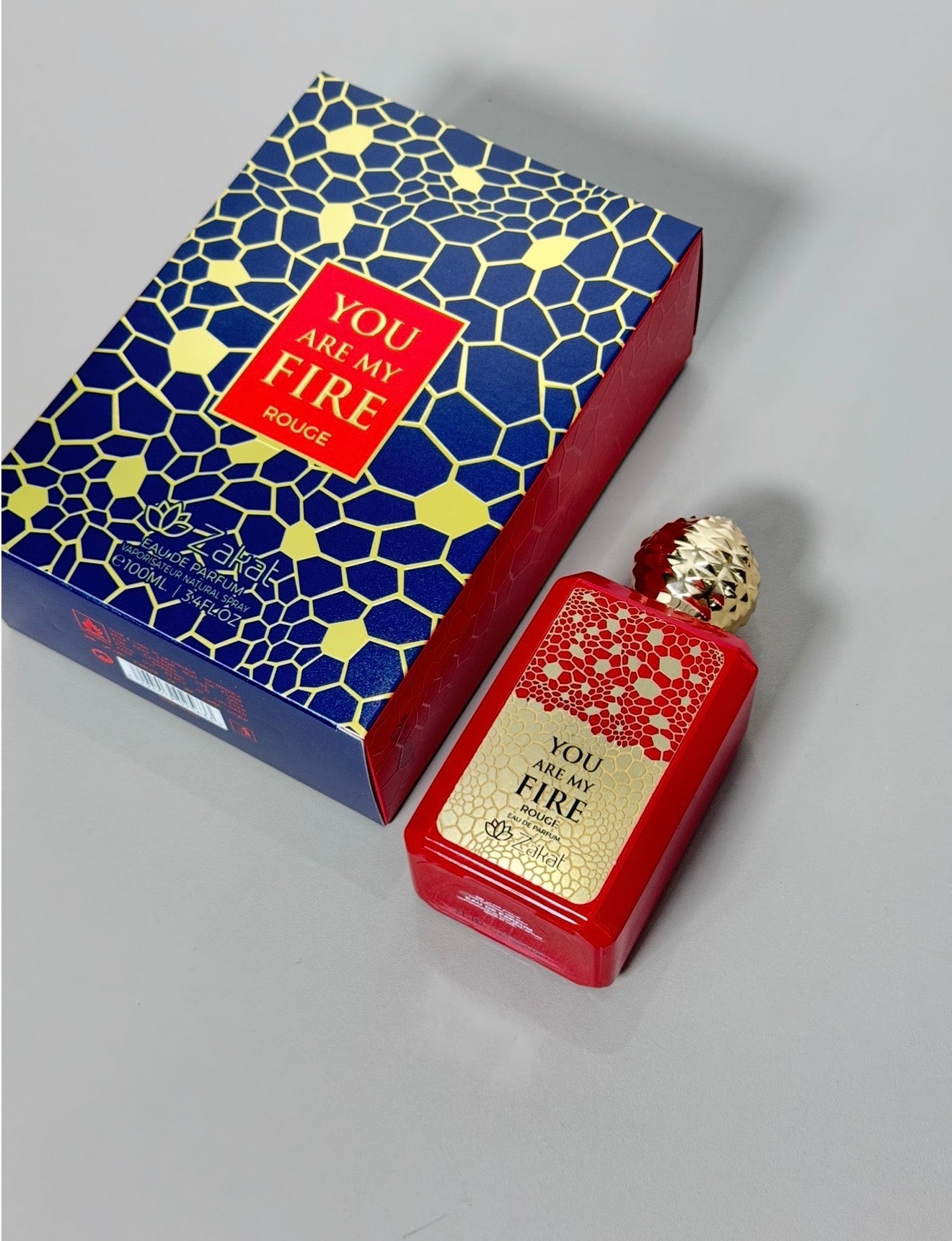 PERFUME ZAKAT YOU ARE MY FIRE ROUGE 3,4 OZ UNISEX