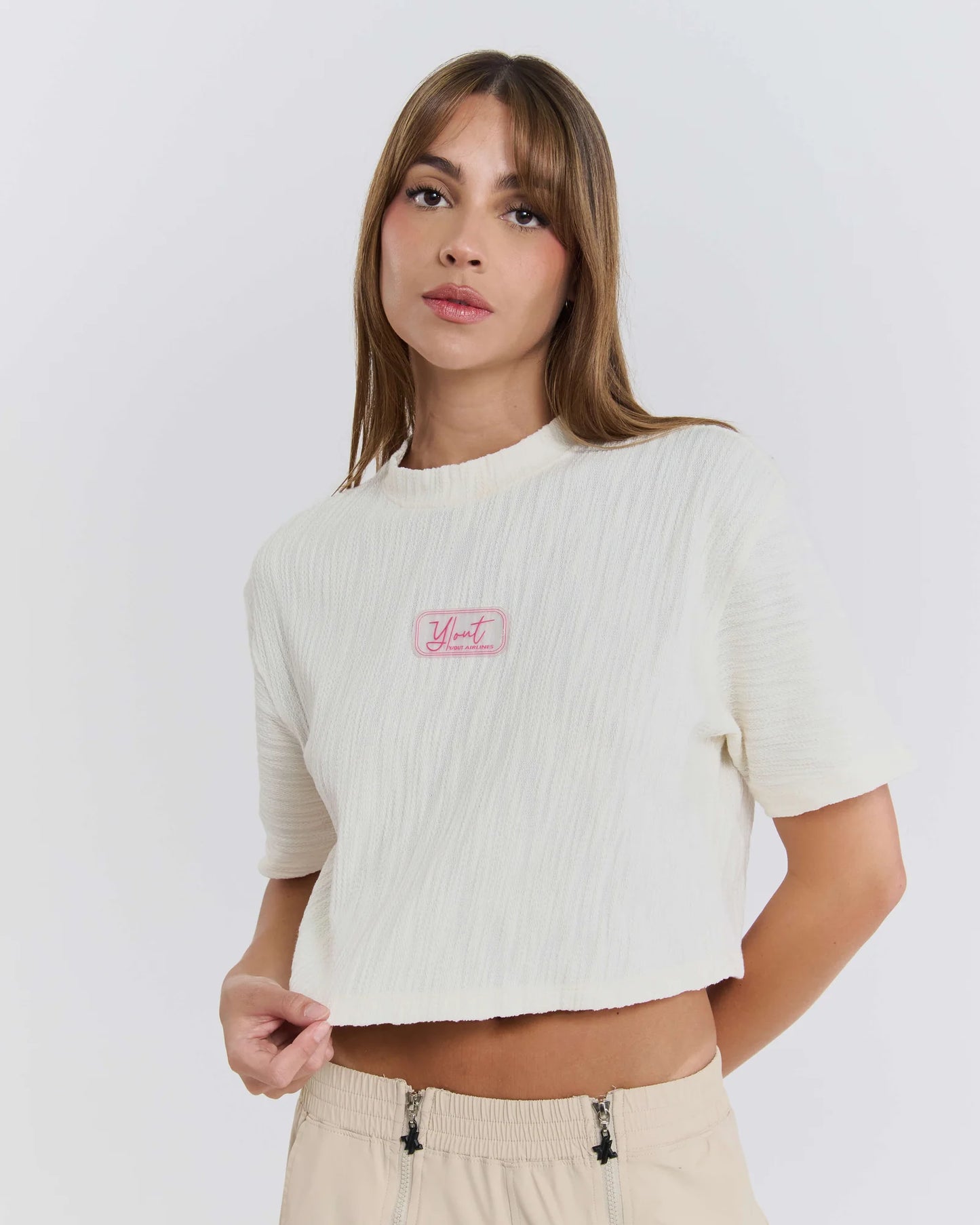 CROP TOP Y OUT PANEL