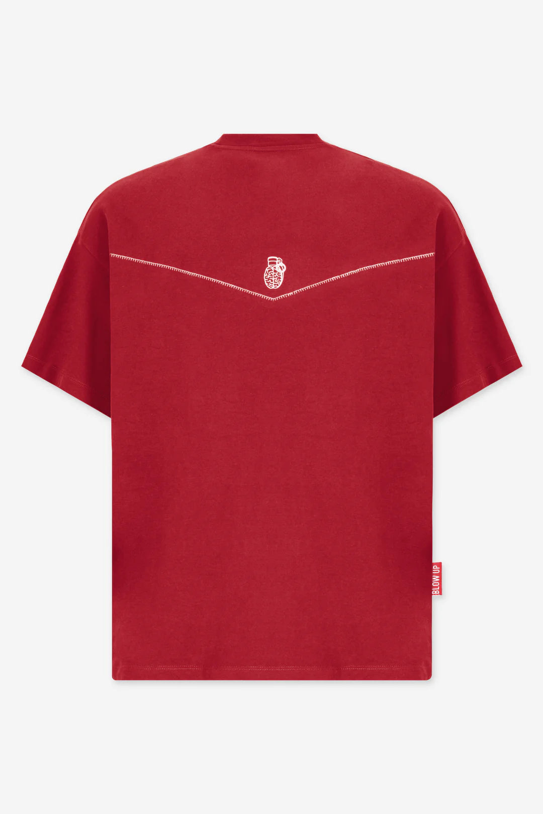 CAMISETA BLOW UP LASSO REGULAR FIT RED WINE