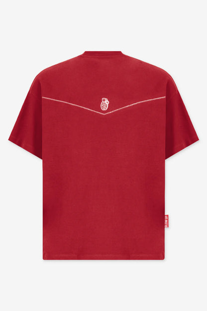 CAMISETA BLOW UP LASSO REGULAR FIT RED WINE